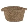 B&M Two Tone Mini Basket - Black & Natural -Home Accessories Shop 374425 two tone mini basket