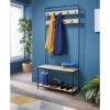 B&M Michigan Coat Rack With Shoe Storage -Home Accessories Shop 374532 michigan coat rack with shoe storage