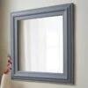B&M Dorset Square Mirror - Grey -Home Accessories Shop 374553 dorset mirror grey