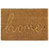 B&M Home Plaited Coir Doormat 40 X 60cm -Home Accessories Shop 375323 embossed home coir mat 40x60 cm