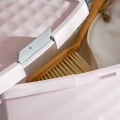 B&M Waffle Clip Box 25.5L - Blush -Home Accessories Shop 375471 blush 25 5l waffle clip box 4