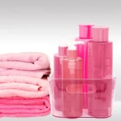 B&M Large Clear Storage Tub -Home Accessories Shop 376039 376040 clear storage tub 3