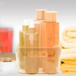 B&M Large Clear Storage Tub -Home Accessories Shop 376039 376040 clear storage tub 4