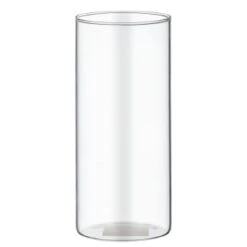 Glass Cannister With Airtight Bamboo Lid - Large -Home Accessories Shop 376810 glass pasta canister with bamboo lid tall 22cm1