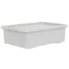 B&M Under Bed Storage Box 32L - Grey -Home Accessories Shop 377037 under bed storage box 32l grey 2