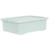 B&M Under Bed Storage Box 32L - Sage -Home Accessories Shop 377040 under bed storage box 32l sage 3