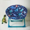 B&M Foldable Dinostar Moon Chair -Home Accessories Shop 378127 dinostar moon chair