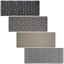 B&M Printed Runner 57 X 150cm - Grey Dash -Home Accessories Shop 379092 printed runner 57x150 cm group