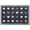 B&M Eco Flex Doormat - Hearts 1 B&M Eco Flex Doormat - Hearts -Home Accessories Shop 379095 eco flex doormat 50x75cm grey hearts