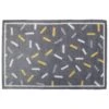 B&M Eco Flex Doormat - Confetti -Home Accessories Shop 379096 eco flex doormat ochre and grey dash