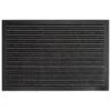 B&M Large Printed Magic Doormat - Black & Grey Stripe -Home Accessories Shop 379103 large magic doormat 60x90cm printed black and grey stripe