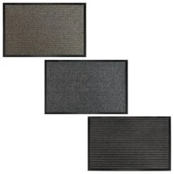 B&M Small Printed Magic Doormat - Grey Mottel -Home Accessories Shop 379121 small magic doormat 40x60cm group