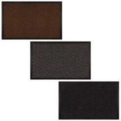 B&M Ultimate Trap Mat 55 X 85cm - Brown -Home Accessories Shop 379122 durable ultimate sculpted trap mat 55x85cm main