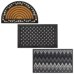 B&M Multi-Purpose Doormat - Chevron -Home Accessories Shop 379125 multi purpose doormats group1