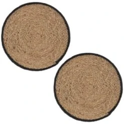 B&M Urban Paradise Woven Placemats 2pk - Natural -Home Accessories Shop 380094 2pk urban paradise natural woven placemats 3