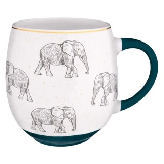 B&M Animal Print Dip Mug - Elephant 6 B&M Animal Print Dip Mug - Elephant -Home Accessories Shop 380110 animal mug elephant