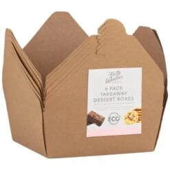 Betty Winters Takeaway Dessert Boxes 6pk -Home Accessories Shop 380177 6pk takeaway dessert boxes
