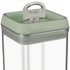 B&M Vacuum Storage Container 2.3L - Sage -Home Accessories Shop 380190 vacuum storage 2 3l sage 2