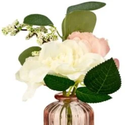 B&M Rose And Eucalyptus - Blush -Home Accessories Shop 380196 rose and eucalyptus 3