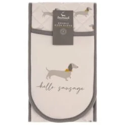 B&M Sausage Dog Double Oven Glove 6 B&M Sausage Dog Double Oven Glove -Home Accessories Shop 380216 double oven glove hello sausage