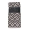 B&M Grey Textured Tea Towels 3pk -Home Accessories Shop 380238 3pk textured tea towels grey