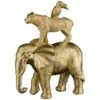 B&M Lush Paradise Gold Stacking Animals -Home Accessories Shop 380277 gold stacking animals