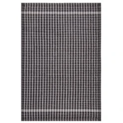 B&M Grey Check Tea Towels 3pk -Home Accessories Shop 380305 3pk check tea towels grey 4