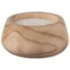 B&M Wooden Candle -Home Accessories Shop 380440 wooden candle