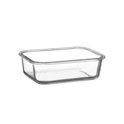 B&M Pink Glass Food Container - Small -Home Accessories Shop 380661 glass food container pink small