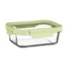 B&M Green Glass Food Container - Medium -Home Accessories Shop 380663 glass food container green medium 2