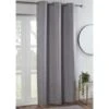 B&M Kent Woven Blackout Panel 54 X 86" - Grey -Home Accessories Shop 380879 kent blackout woven panel grey