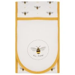 B&M Bee Happy Double Oven Glove -Home Accessories Shop 381287 bee happy double oven glove