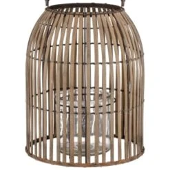 B&M Large Lantern - Grey -Home Accessories Shop 381882 large grey lantern 3