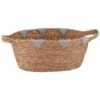 B&M Edessa Triangle Wicker Basket - Grey -Home Accessories Shop 381893 edessa grey diamond wicker basket