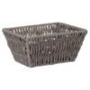 B&M Syros Mini Wicker Basket - Grey -Home Accessories Shop 381906 syros mini basket grey