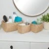 Samos Set Of 3 Storage Rope Baskets 3pk - Natural -Home Accessories Shop 381909 samos set of 3 rope baskets natural