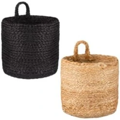 B&M Thera Hanging Storage Basket - Natural 5 B&M Thera Hanging Storage Basket - Natural -Home Accessories Shop 381912 381913 thera hanging basket main 1