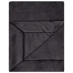 Heritage Collection Aspen Faux Fur Throw - Charcoal 10 Heritage Collection Aspen Faux Fur Throw - Charcoal -Home Accessories Shop 383182 aspen throw charcoal 2