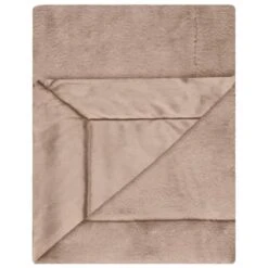 Heritage Collection Aspen Faux Fur Throw - Mink -Home Accessories Shop 383183 aspen throw dark mink 2