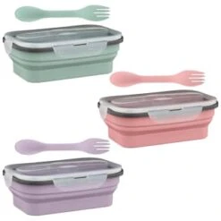 B&M Collapsible Lunch Box - Sage 13 B&M Collapsible Lunch Box - Sage -Home Accessories Shop 383522 collapsible lunch box 4