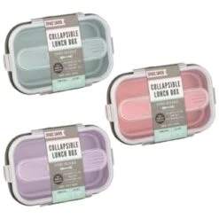 B&M Collapsible Lunch Box - Sage 12 B&M Collapsible Lunch Box - Sage -Home Accessories Shop 383522 collapsible lunch box group