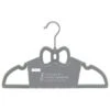 B&M Children's Non-Slip Hangers 8pk - Grey -Home Accessories Shop 383693 8pk childrens hangers grey bow 2