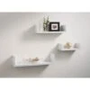 Lokken Set Of 3 Shelves - White -Home Accessories Shop 383893 lokken set of 3 shelves white