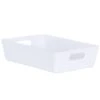 Soho Storage Tray 6 X 25.5 X 17cm - White -Home Accessories Shop 384407 soho size d box white 6x25 5x17cm