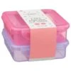 Sandwich Clip Lock Lunchbox 2pk - Pink & Purple -Home Accessories Shop 385224 2pk sandwich clip locks