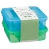 Sandwich Clip Lock Lunchbox 2pk - Blue & Green -Home Accessories Shop 385225 2pk sandwich clip locks