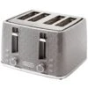 Goodmans Textured 4 Slice Toaster - Grey -Home Accessories Shop 386707 goodmans textured 4 slice toaster grey 3