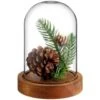 B&M Pine Cone Arrangement In Cloche 1 B&M Pine Cone Arrangement In Cloche -Home Accessories Shop 387532 pine cone arrangement in cloche