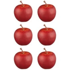 B&M Apple Decorations 6pk -Home Accessories Shop 387538 apples 2
