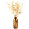 B&M Bleached Flowers In Amber Vase -Home Accessories Shop 387550 bleached arrangement in amber glass